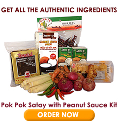 Pok Pok Satay Ingredients Kit