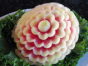 Watermelon Carving Flower