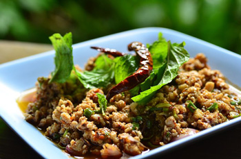 Laab Moo, Isan Thai Pork Salad