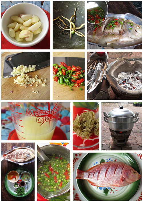Ingredients & steps for Thai Steamed Fish recipe