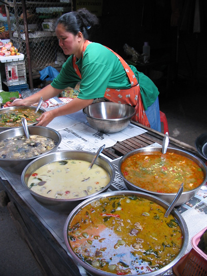 Curry in the Thai Market