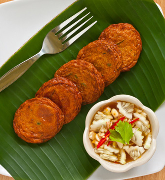 Thai Fish Cakes with Cucumber Relish