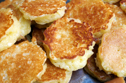 Thai Coconut Pancake (Click to enlarge) Thai Coconut Pancake - Kanom Ba Bin