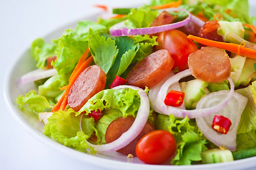 Thai Sausage Salad