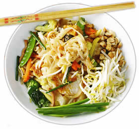 Vegetarian Pad Thai Noodles