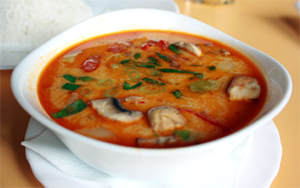 Vegetarian Tom Yum Soup